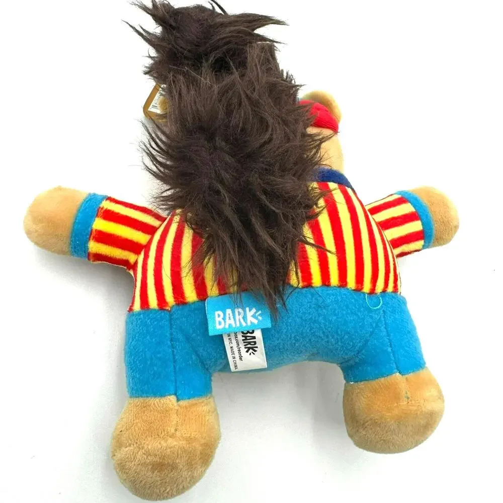 BARK BOX | NEW Chuck the‎ Frying Squirrel Medium Plush Dog Toy Crinkle Squeaker